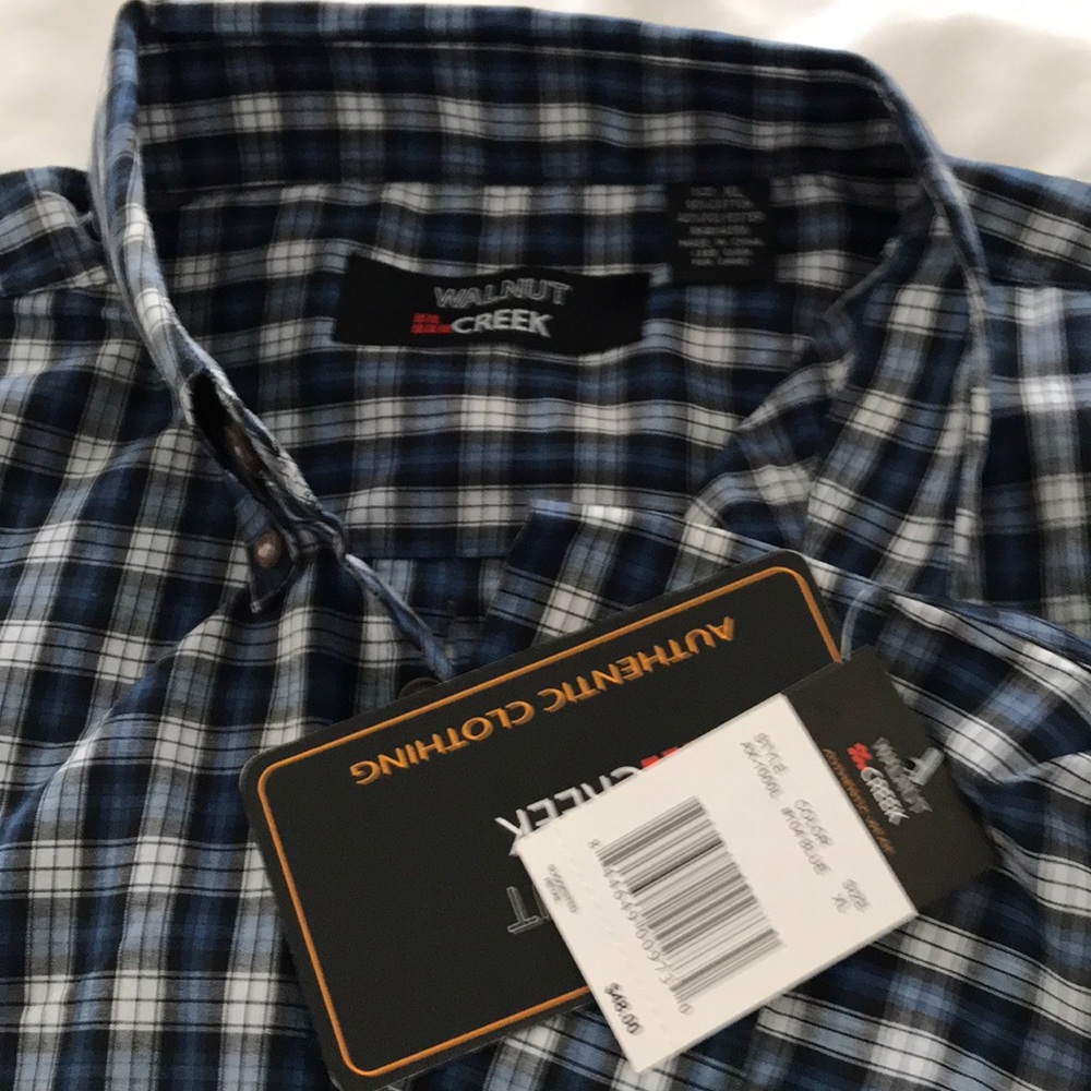 NWT men’s woven shirt